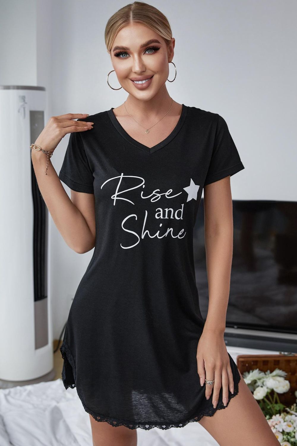 Women's t shirt online nightdress